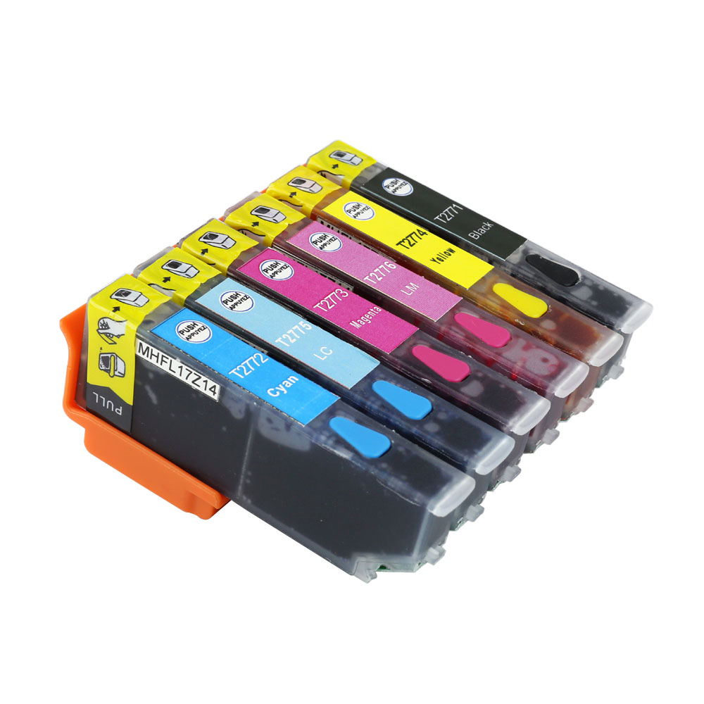 6 Ink Cartridge Compatible Epson T277XL