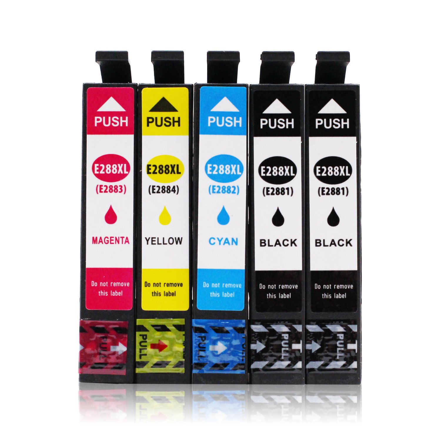 5 Cartouche d'encre Compatible Epson 288XL T288XL (T288XL120 T288XL220 T288XL320 T288XL320) CMYK