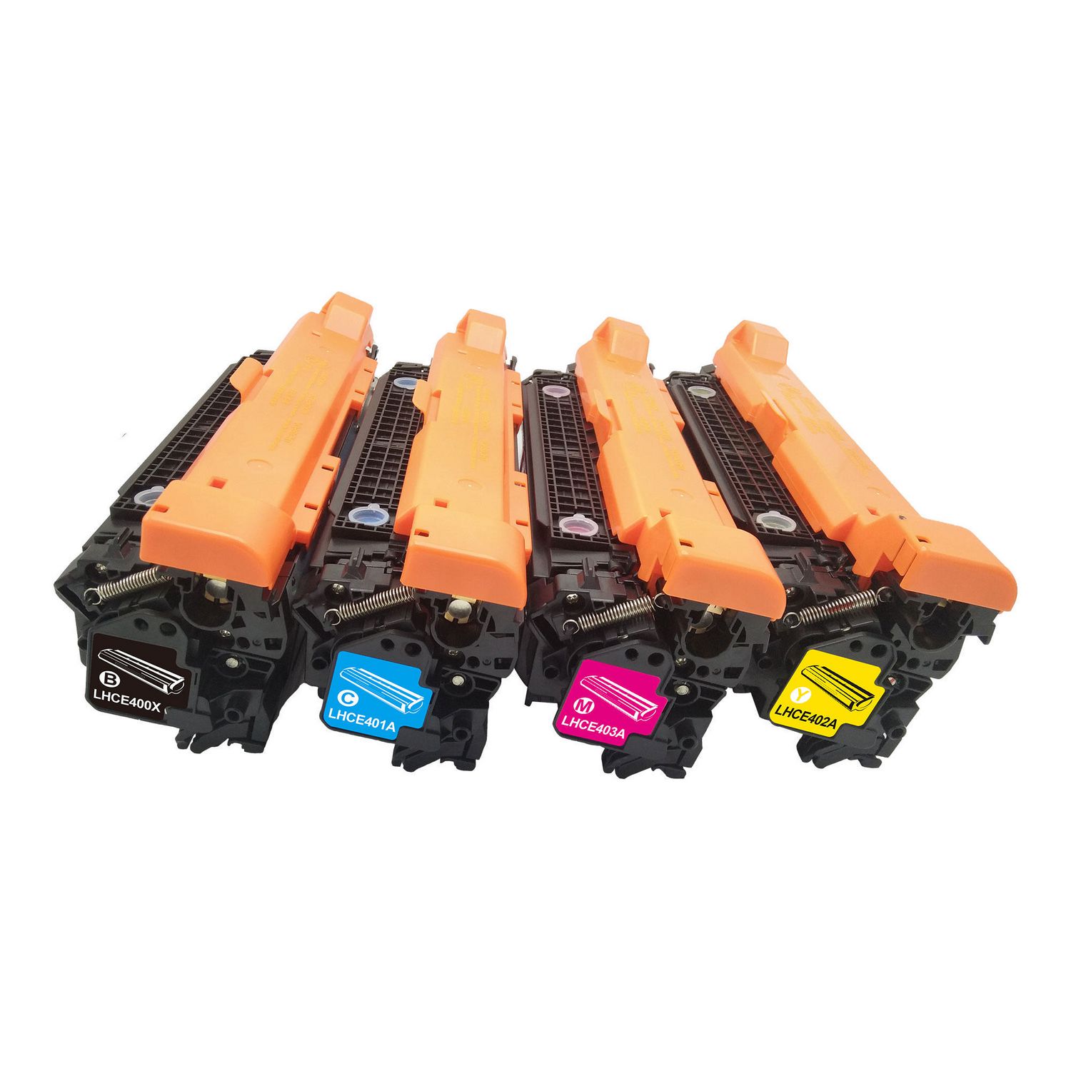 4 Toner Cartridge Compatible HP 507A 507X CE400X CE401A CE402A CE403A