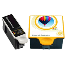 2 Cartouche d’encre Compatible Kodak 10XL Noir et Couleur